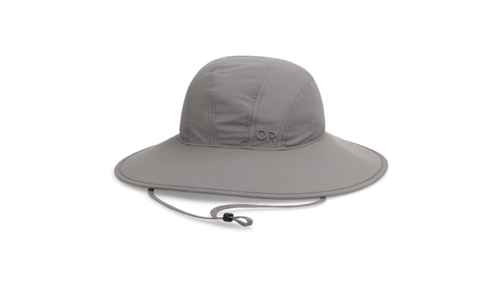 Outdoor Research Oasis Sun Hat - Women's, Solid Pewter, Medium, 2643882979-M