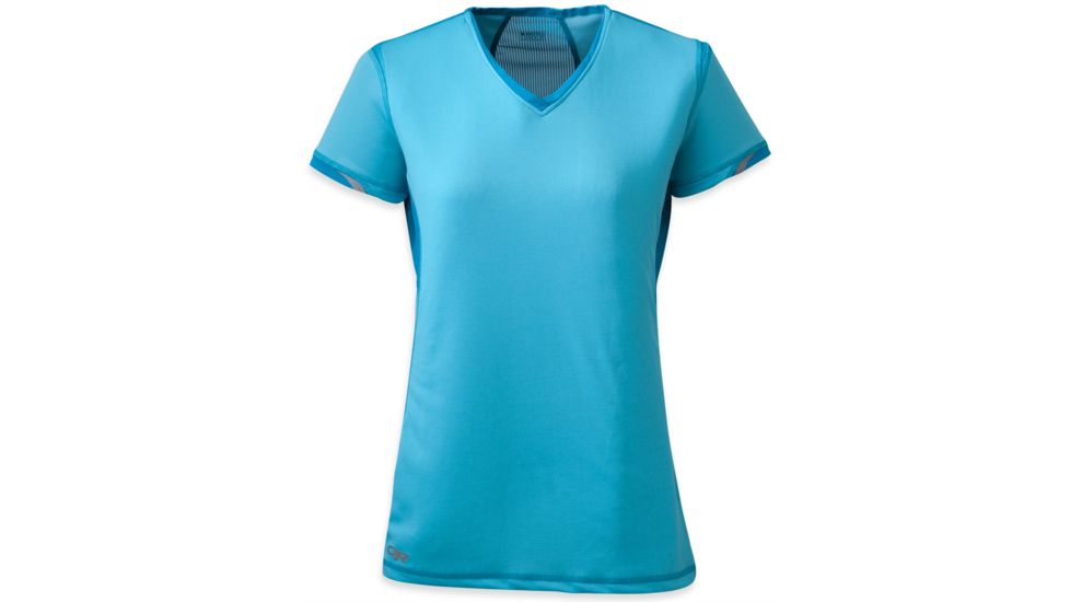 Octane Short Sleeve Tee - Womens-Rio/Hydro-Small