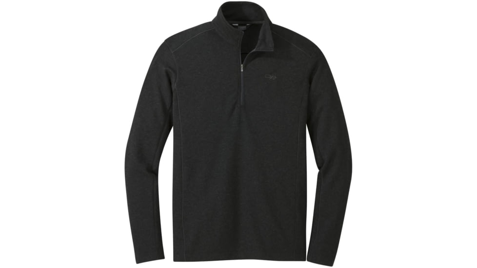 Outdoor Research Blackridge Qtr-Zip - Men's, Black, Extra Large, 268116-0001009