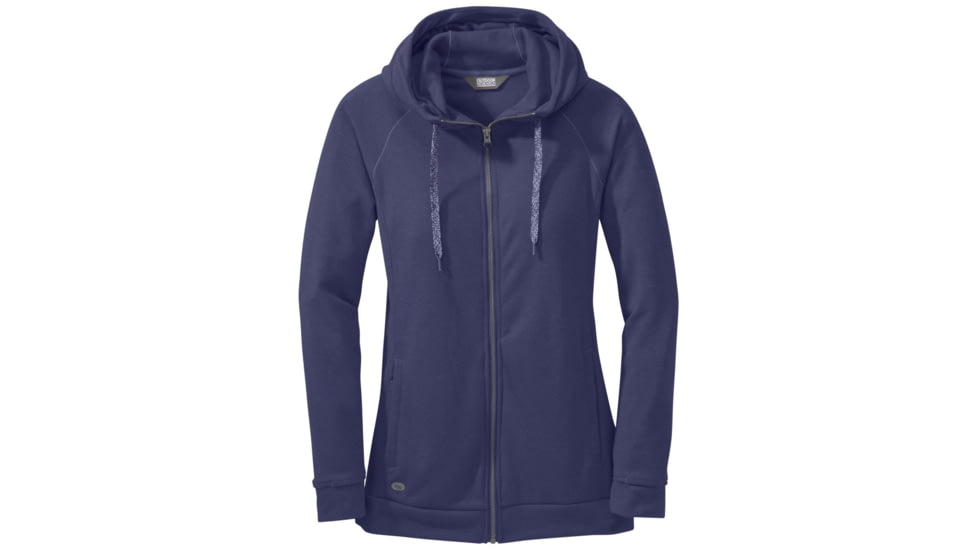 Outdoor Research Ozette Full Zip Hoody - Women's-Blue Violet-Large