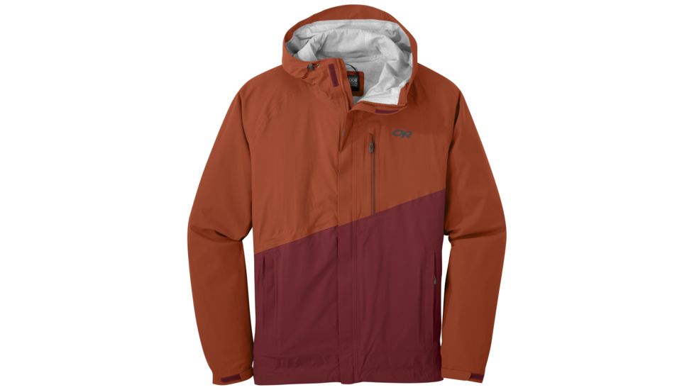 Outdoor Research Panorama Point Jacket - Men's, Burnt Orange/Firebrick, Extra Large, 2644201355009