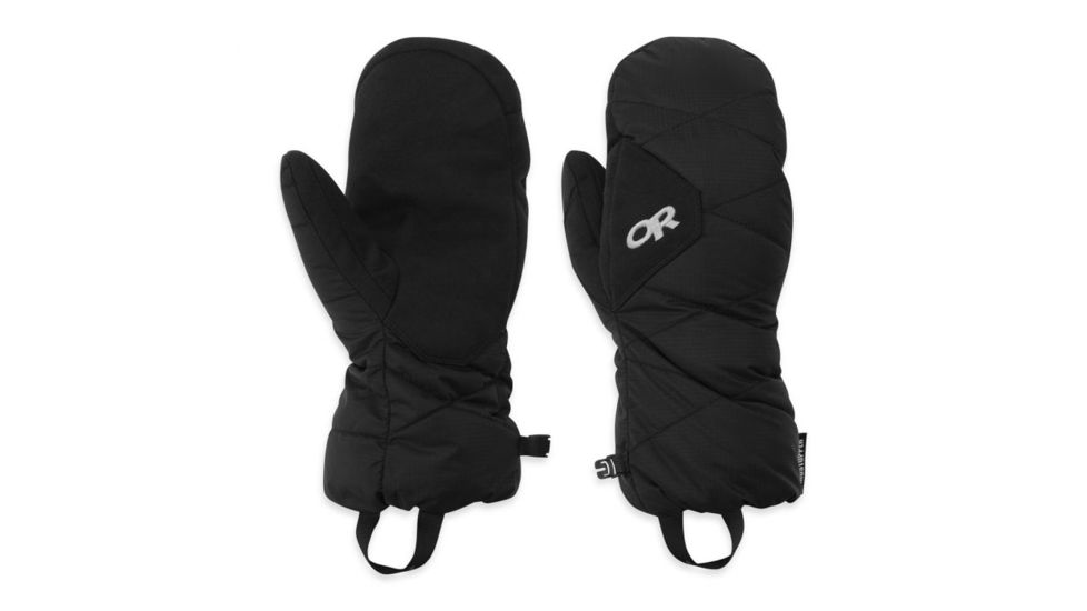 Outdoor Research Phosphor Mitts, Black, Extra Small, 2433550001005