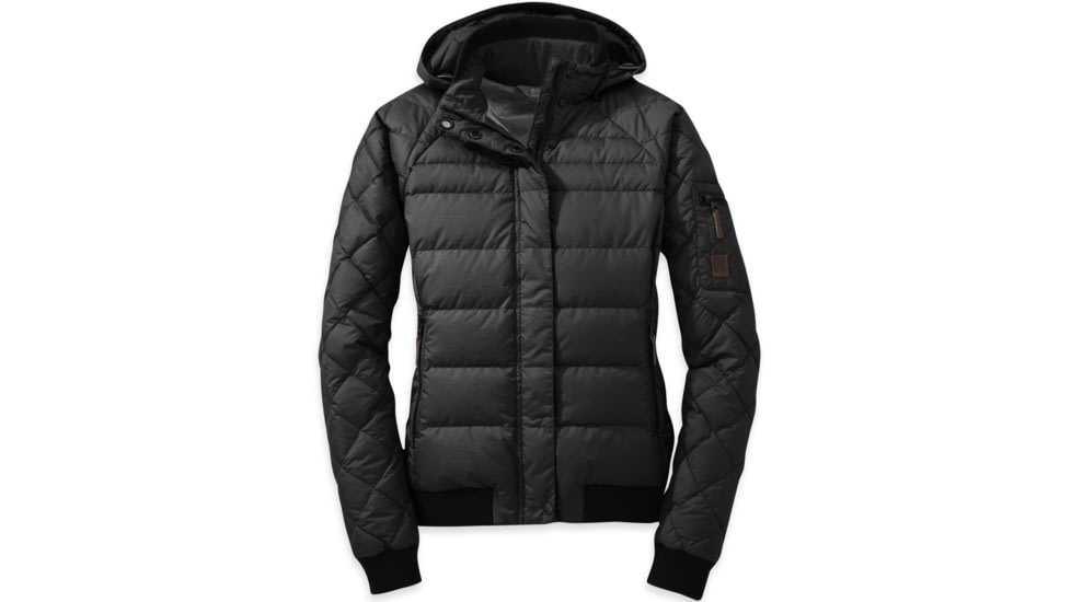 Outdoor Research Placid Down Jacket - Womens-Black-Large