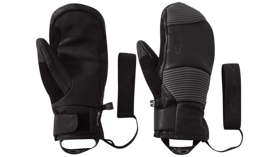 Outdoor Research Point N Chute Sensor Mitts - Women's, Black/Storm, Large, 2776251344008
