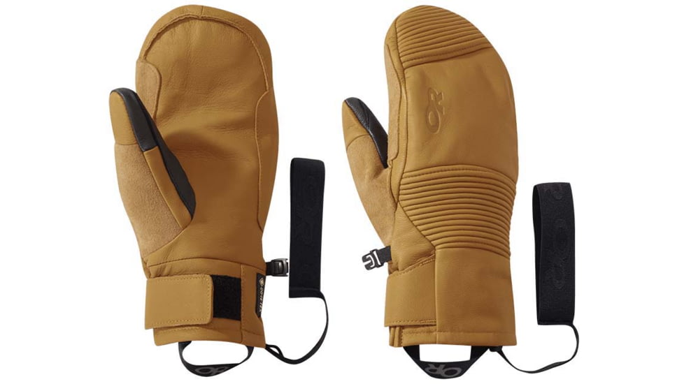 Outdoor Research Point N Chute Sensor Mitts - Womens, Natural/Blk, Small, 2776251199006