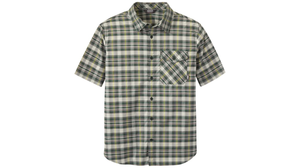 Outdoor Research Porter Short Sleeve Shirt, Pine, Medium, 2745060690007