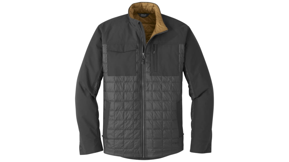 Outdoor Research Prologue Refuge Jacket - Mens, Storm/Black, Extra Large, 2680911345009