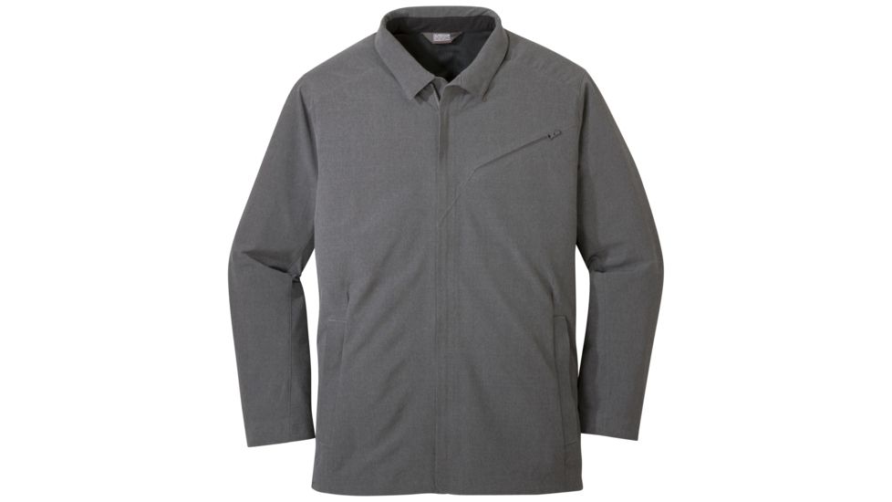Outdoor Research Prologue Travel Jacket, Men's, Charcoal Heather, S 264425-chr hth-S