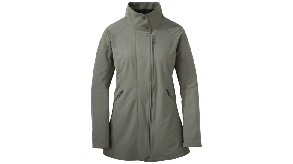 Outdoor Research Prologue Trench, Women's, Fatigue Heather, XS 264431-ftg hth-XS