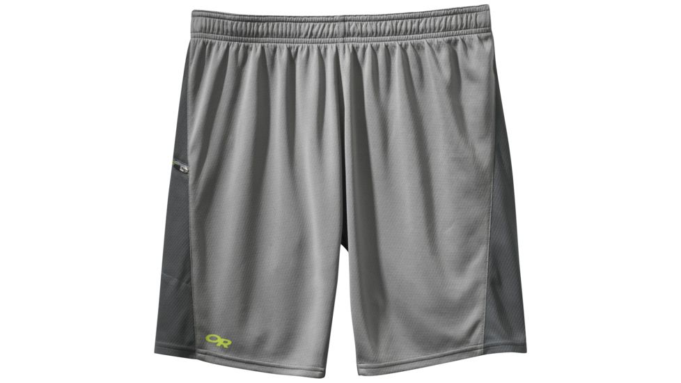 Outdoor Research Pronto Shorts, Men's, Pewter/Charcoal, XXL, 250434-pt/chr-XXL