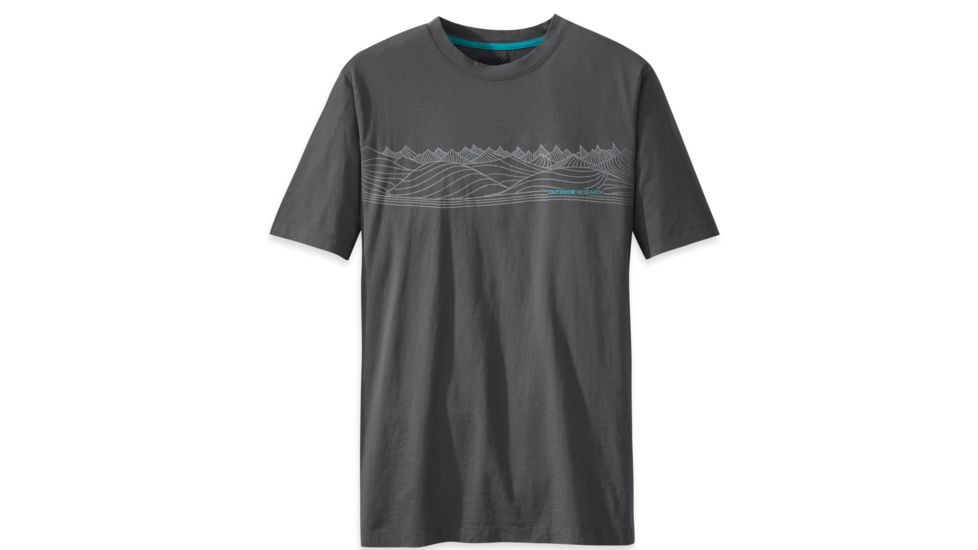 Prospect Tee - Mens-Heather Charcoal-X-Large