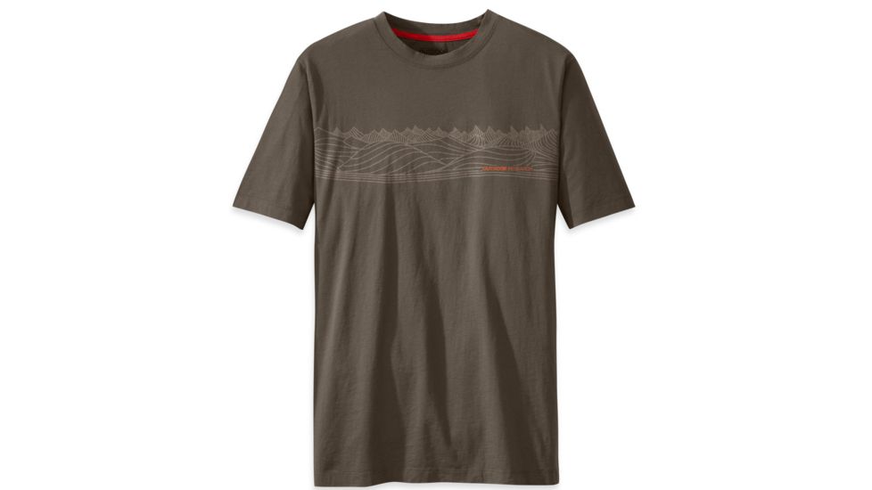 Prospect Tee - Mens-Mushroom-Small