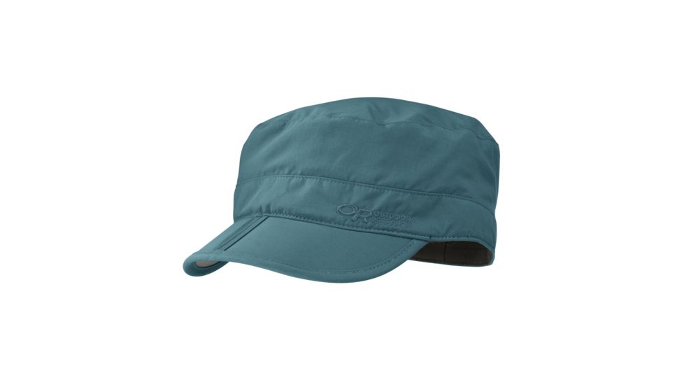 Outdoor Research Radar Pocket Cap, Washed Peacock, Small, 2434461272006