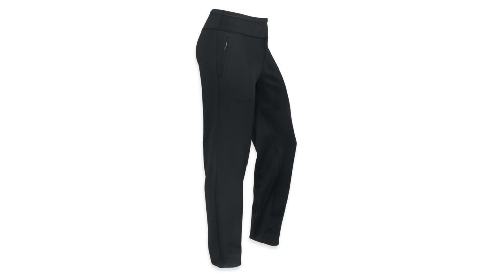 Outdoor Research Radiant Hybrid Tights - Mens-Black-Regular Inseam-X-Large