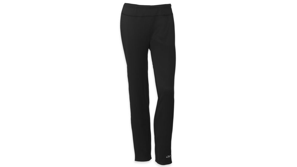 Outdoor Research Radiant Hybrid Tights - Womens-Black-Regular Inseam-X-Small