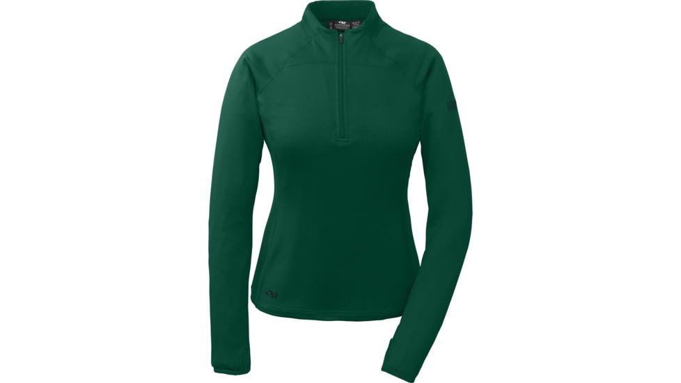 Outdoor Research Radiant LT Zip Top - Women's-X-Large-Emerald