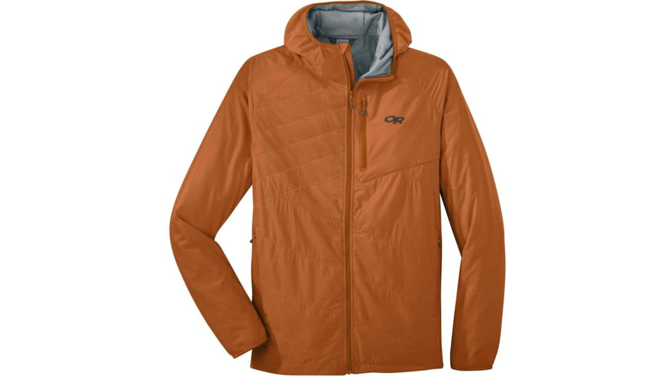 Outdoor Research Refuge Air Hooded Jacket - Men's, Copper, Small, 2714261780006