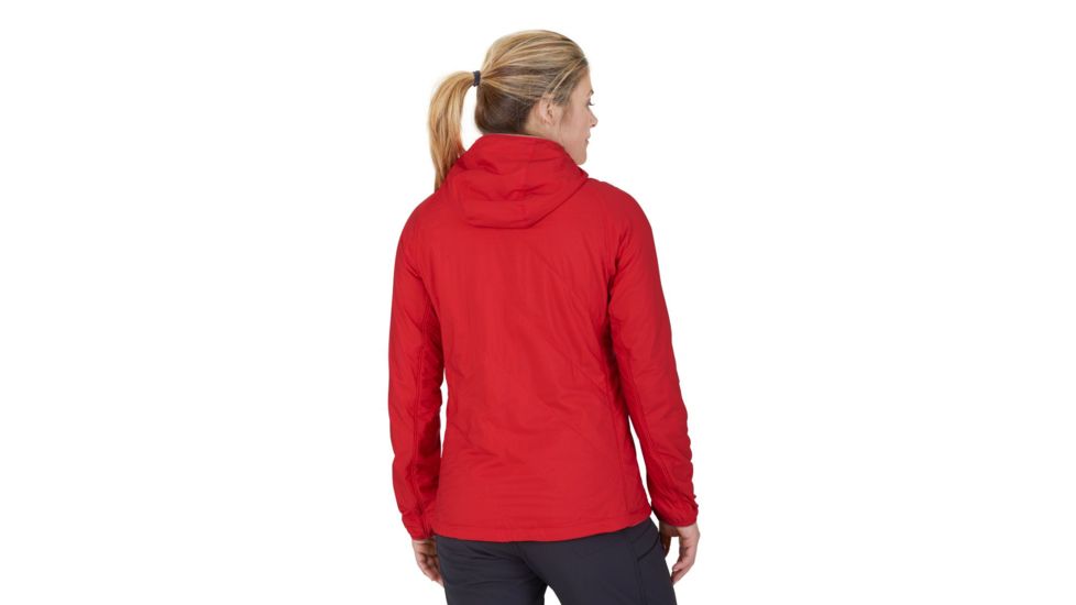 Outdoor Research Refuge Air Hooded Jacket - Womens, Teaberry, Small, 2714421578006