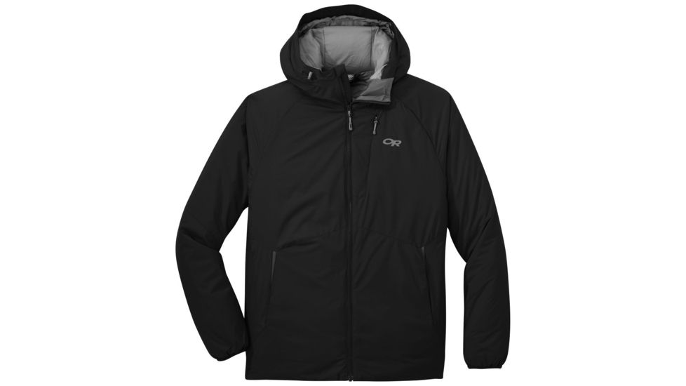 Outdoor Research Refuge Hooded Jacket - Mens, Black, Large, 2714220001008