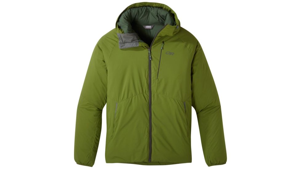 Outdoor Research Refuge Hooded Jacket - Mens, Seaweed, Large, 2714221431008