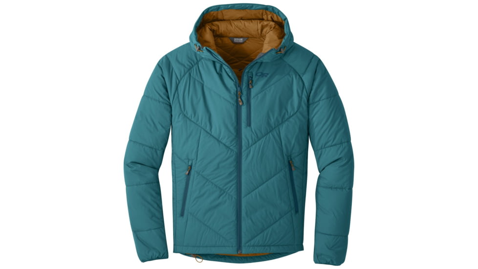 Outdoor Research Refuge Hooded Jacket - Mens, Washed Peacock, XL, 2680901272009