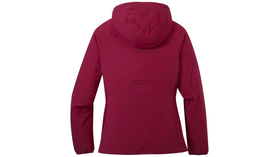Outdoor Research Refuge Hooded Jacket - Womens, Beet, Small, 2714391585006