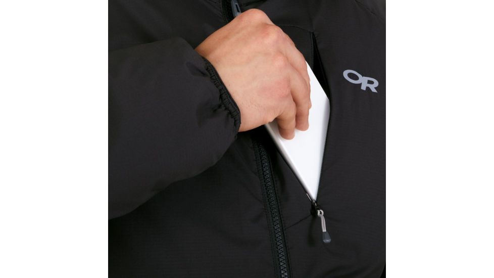 Outdoor Research Refuge Jacket - Mens, Black, Medium, 2714230001007