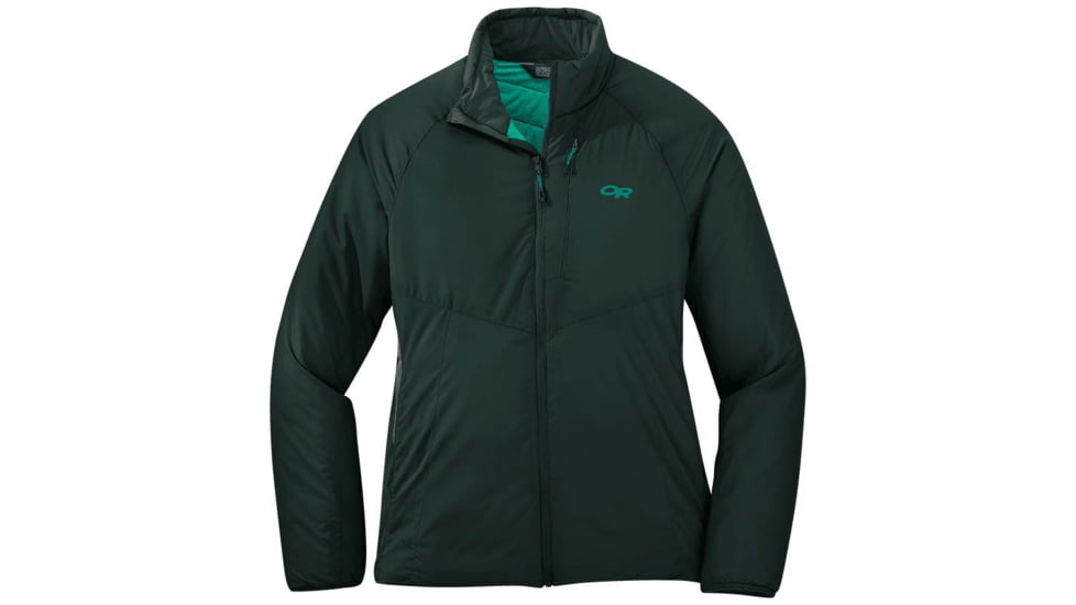 Outdoor Research Refuge Jacket - Womens, Fir, Small, 2714401858006