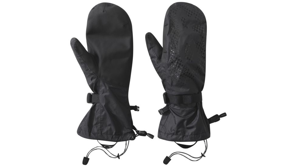 Outdoor Research Revel Shell Mitts, Black, Small, 2715510001006