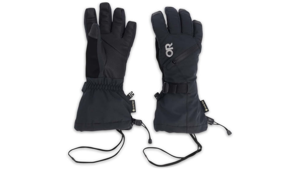 Outdoor Research Revolution II GORE-TEX Gloves - Womens, Black, Small, 3000160001006