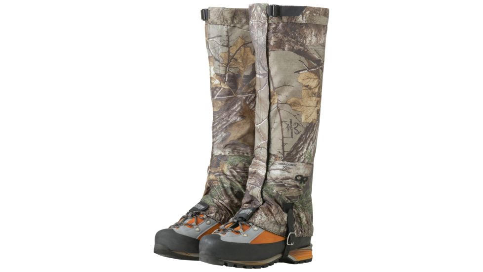 Outdoor Research Rocky Mountain High Gaiters Rea, Men's, Realtree Xtra, M, 264367-realtree xtra-M