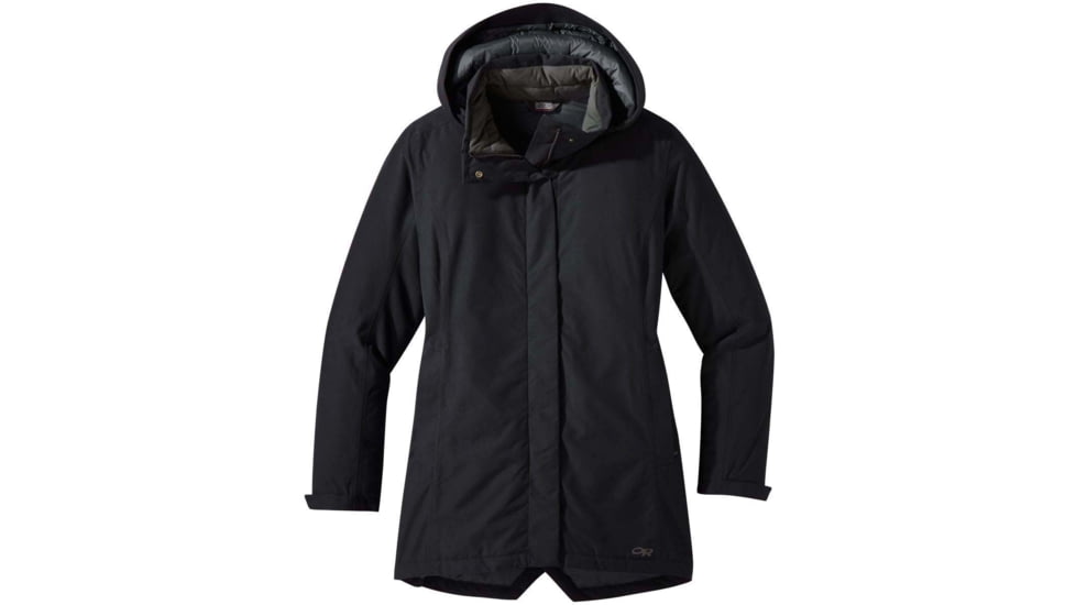 Outdoor Research Rosemont Parka - Womens, Black, Extra Small, 2716180001005