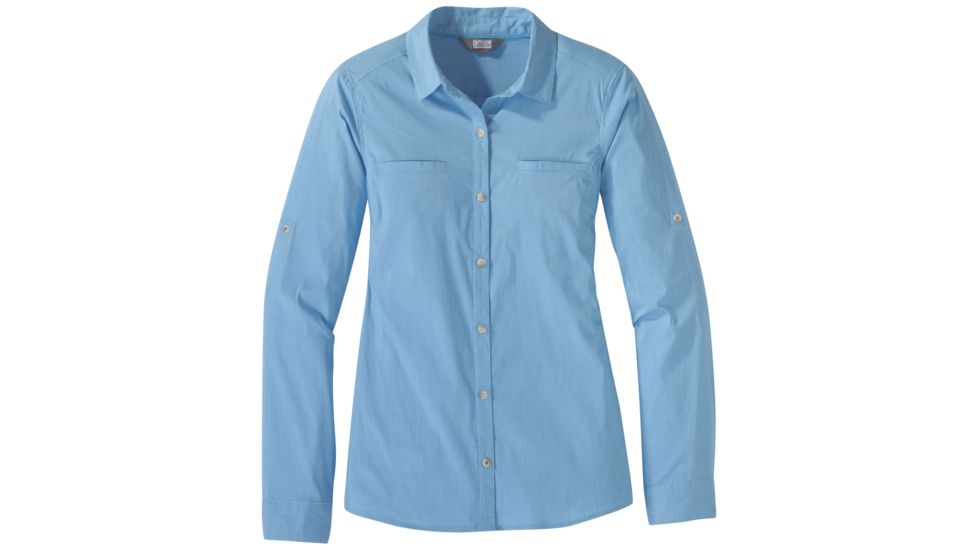 Outdoor Research Rumi Long Sleeve Shirt, Women's, Swell, L 264628-swell-L