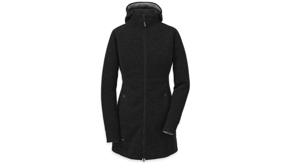 Outdoor Research Salida Long Hoody - Womens-Black-Large