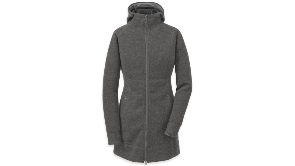 Outdoor Research Salida Long Hoody - Womens-Charcoal-Large