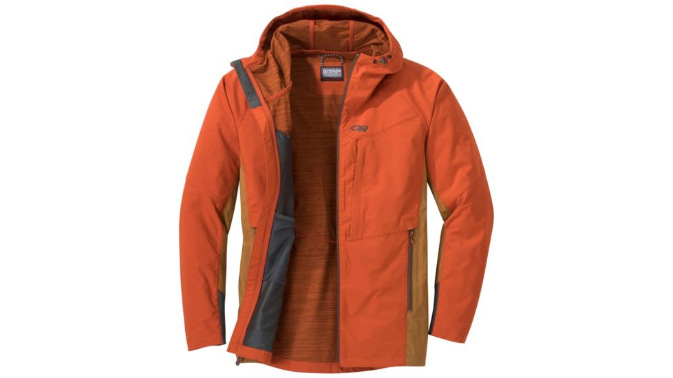 Outdoor Research San Juan Jacket - Mens, Burnt Orange/Ochre, L, 2680821357008