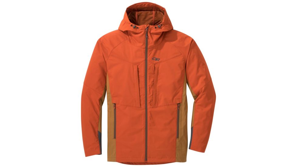 Outdoor Research San Juan Jacket - Mens, Burnt Orange/Ochre, L, 2680821357008