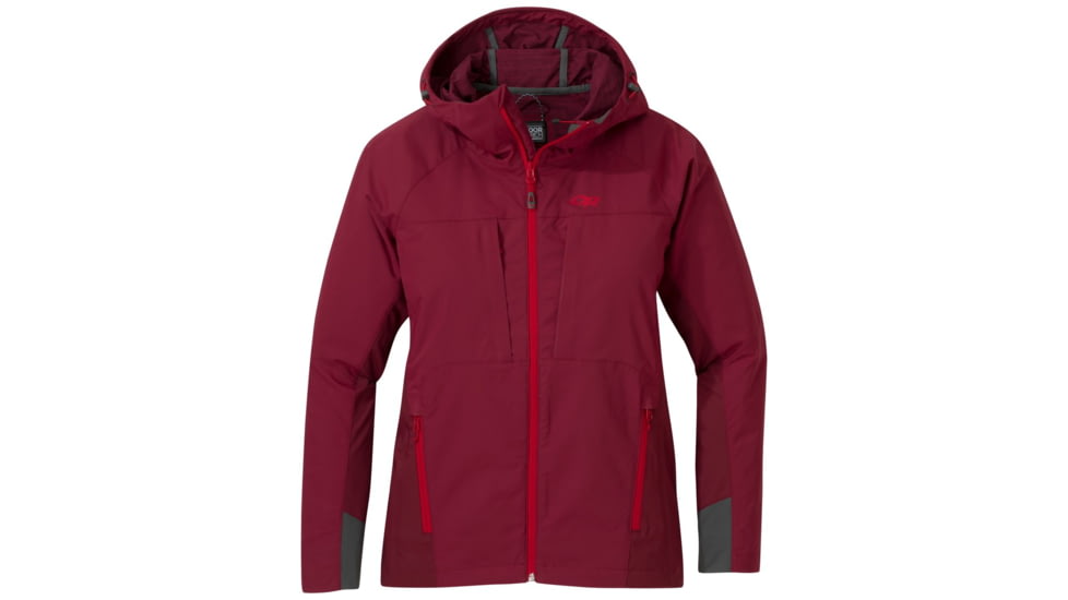 Outdoor Research San Juan Jacket - Womens, Garnet/Zin, L, 2681011374008