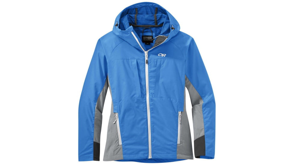 Outdoor Research San Juan Jacket - Women's, Washed Bluff/Light Pewter, Small, 2681011716006