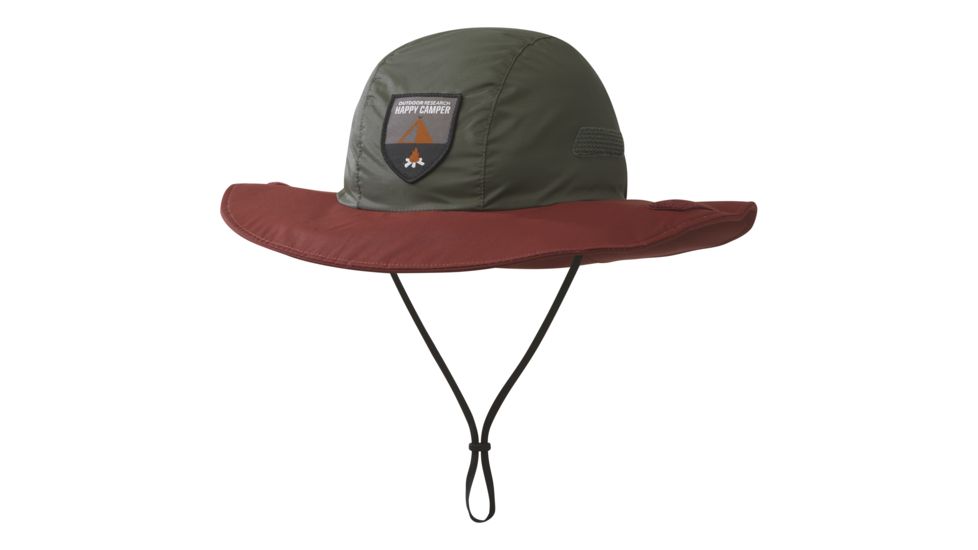 Outdoor Research Seattle Funbrero, Happy Camper-Juniper, Small, 2692761542006