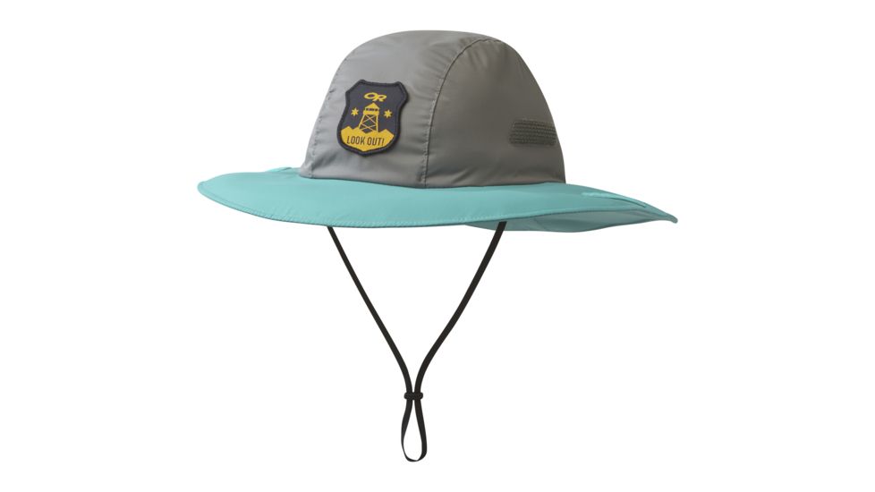 Outdoor Research Seattle Funbrero, Lookout-Pewter, Medium, 2692761543007