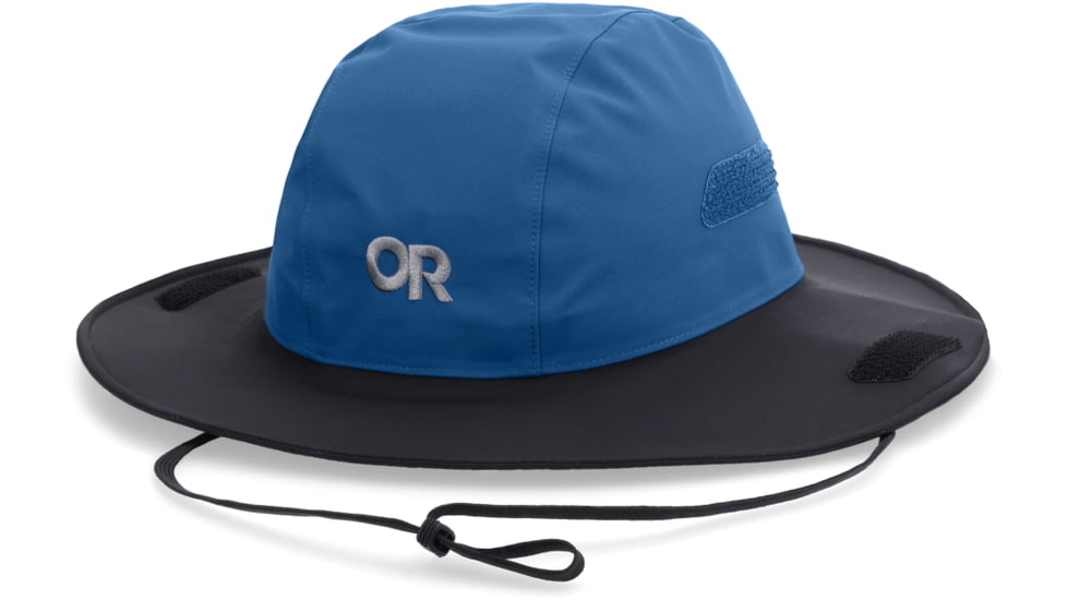 Outdoor Research Seattle Rain Hat, Classic Blue/Black, Medium, 2801352068007