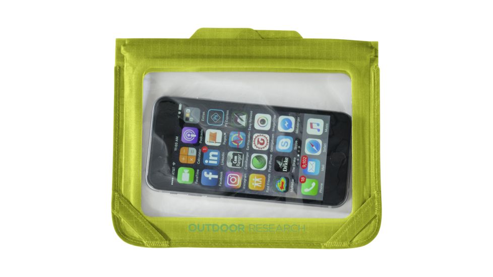 Outdoor Research Sensor Dry Envelope Small, Unisex, Lemongrass, One Size 250158-lemongrass-1size