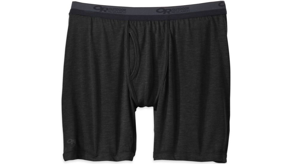 Outdoor Research Sequence Boxer Briefs - Mens-Black-Small