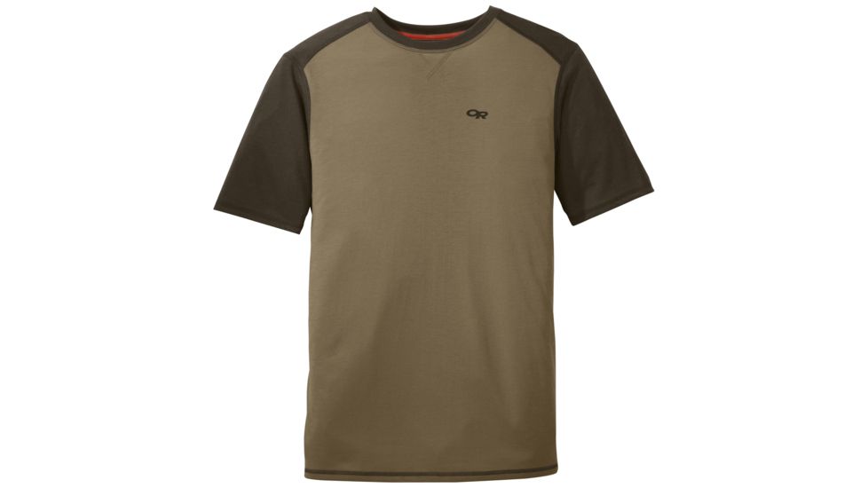 Outdoor Research Sequence Duo Tee, Men's, Coyote/Earth, S 244050-coyote/earth-S