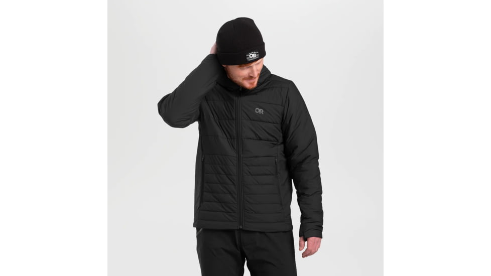 Outdoor Research Shadow Insulated Hoodie - Men's, Black, Extra Large, 2831850001009
