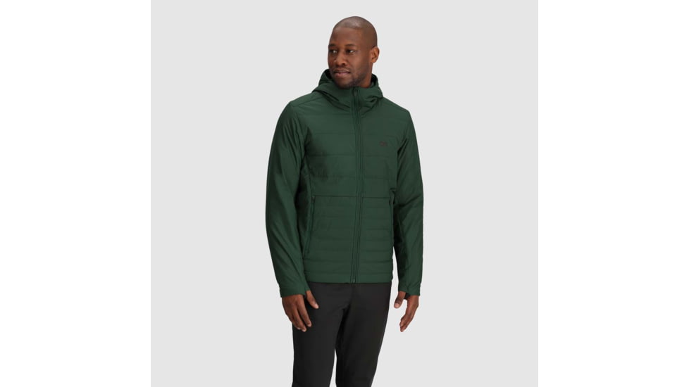 Outdoor Research Shadow Insulated Hoodie - Mens, Grove, 3XL, 2831852445011