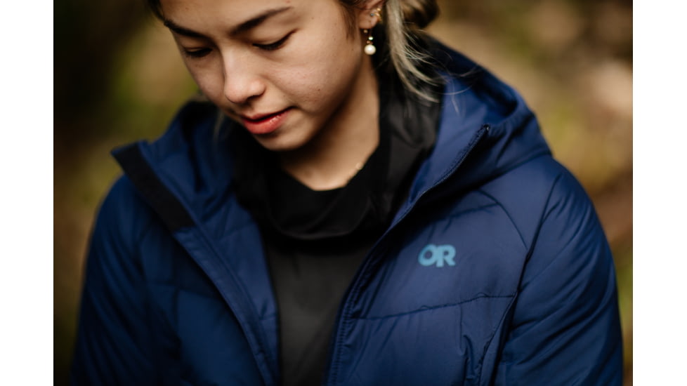 Outdoor Research Shadow Insulated Hoodie - Womens, Naval Blue, L, 2831991289008