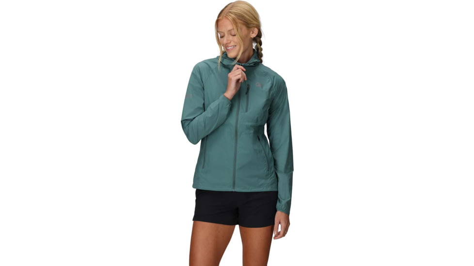 Outdoor Research Shadow Wind Hoodie - Women's, Neptune, Extra Large, 3009000730009