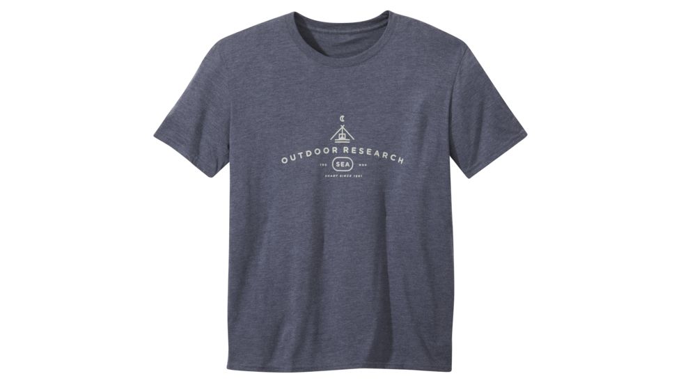 Outdoor Research Shady Tee - Mens, Steel Blue, Small, 2709271421006